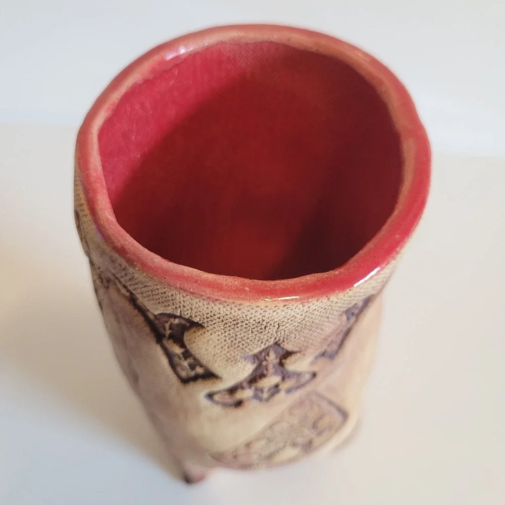 Handmade Art Pottery Vase 8